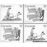 Canada Lot "Inuits" , 4 stamps