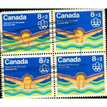 Canada Block of 4 Olympics , 4 stamps