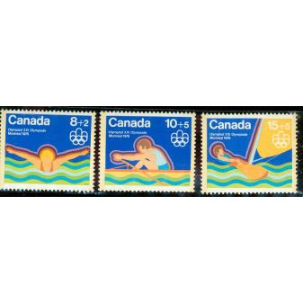 Canada Olympics Lot 5 , 3 stamps