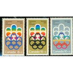 Canada Olympics MNH , 3 stamps