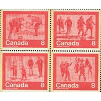 Canada Olympics , 4 stamps