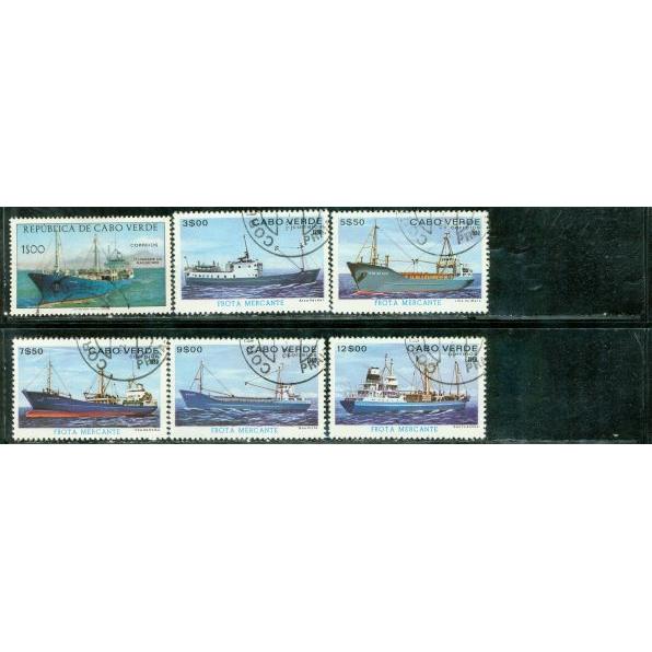 Cape Verde Ships , 6 stamps - Cape Verde Ships , 6 stamps