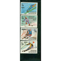 Central African Republic Olympics , 4 stamps