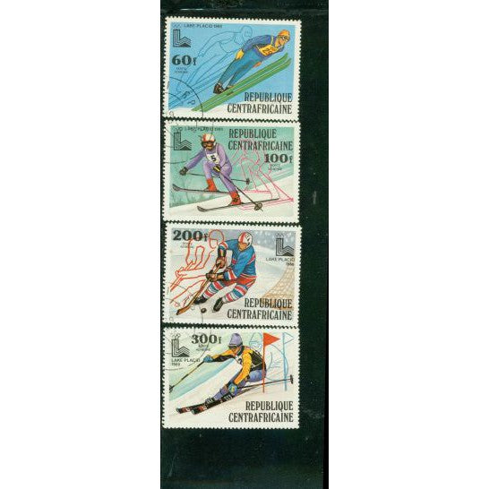 Central African Republic Olympics , 4 stamps