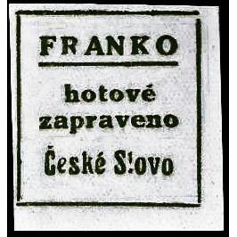 Czechoslovakia 1918 České slovo Praha-Czechoslovakia-StampPhenom