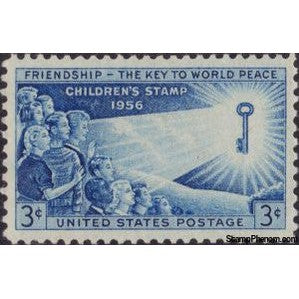 United States of America 1956 Children of the World