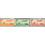 China Aircraft , 3 stamps