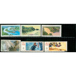 China Lot 7 , 6 stamps