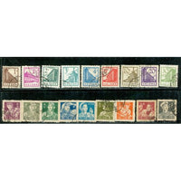 China Lot , 18 stamps