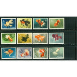 China Fishes , 12 stamps - China Fishes , 12 stamps