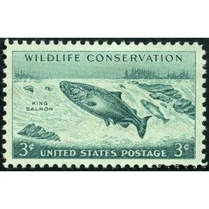 United States of America 1956 Chinook Salmon (Oncorhynchus tshawytscha)