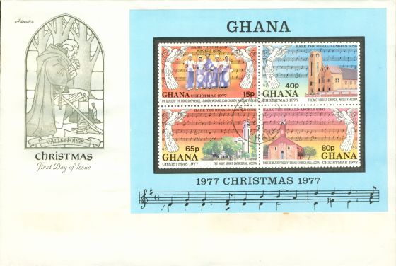 Christmas 1977 Lot 2, Ghana, 1977