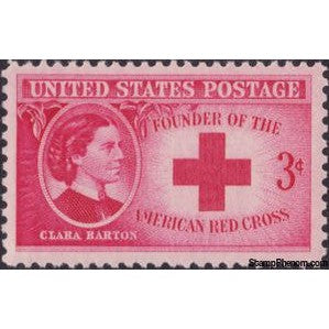 United States of America 1948 Clara Barton (1821-1912), Founder of the American Red Cross