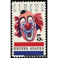 United States of America 1966 Clown