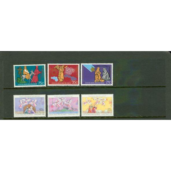 Cocos Islands Christmas , 6 stamps - Cocos Islands Christmas , 6 stamps
