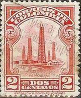 Colombia 1932 Mining and Agriculture-Stamps-Colombia-StampPhenom