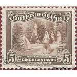 Colombia 1934 Coffee Harvest-Stamps-Colombia-StampPhenom