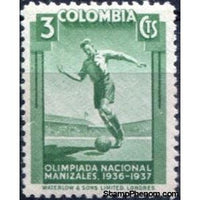 Colombia 1937 4th National Olympiad-Stamps-Colombia-StampPhenom