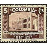 Colombia 1937 Barranquilla Industrial Exhibition-Stamps-Colombia-StampPhenom
