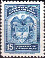 Colombia 1939 Definitive Issue - Pictorials-Stamps-Colombia-StampPhenom