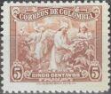 Colombia 1944 Definitives-Stamps-Colombia-StampPhenom