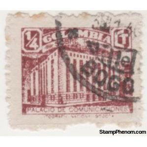 Colombia 1944 Ministry of Post and Telegraphs Building-Stamps-Colombia-StampPhenom