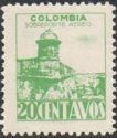 Colombia 1945 Colombian Tourist Sites-Stamps-Colombia-StampPhenom