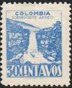 Colombia 1945 Colombian Tourist Sites-Stamps-Colombia-StampPhenom