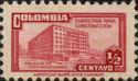 Colombia 1945 Ministry of Post and Telegraphs Building-Stamps-Colombia-StampPhenom