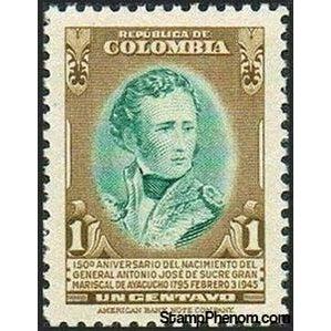 Colombia 1946 Antonio José de Sucre (1795-1830)-Stamps-Colombia-StampPhenom