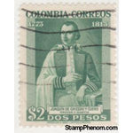 Colombia 1948 Joaquin de Caycedo y Cuero-Stamps-Colombia-StampPhenom