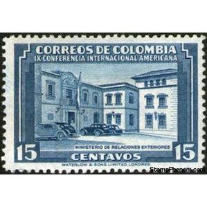 Colombia 1948 Ministry of Foreign Affairs-Stamps-Colombia-StampPhenom