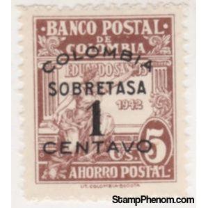 Colombia 1948 Postal Savings Bank of Colombia-Stamps-Colombia-StampPhenom