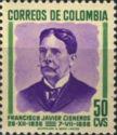 Colombia 1949 Francisco Javier Cisneros-Stamps-Colombia-StampPhenom