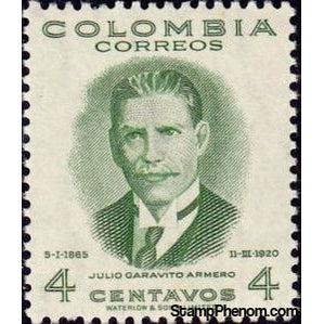 Colombia 1949 Julio Garavito Armero (1865-1920)-Stamps-Colombia-StampPhenom