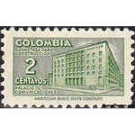 Colombia 1950 Communications Building-Stamps-Colombia-StampPhenom