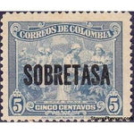 Colombia 1950 Harvesting of Coffee-Stamps-Colombia-StampPhenom