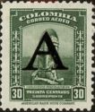 Colombia 1950 Issues for AVIANCA Airline-Stamps-Colombia-StampPhenom