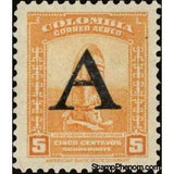 Colombia 1950 Issues for AVIANCA Airline-Stamps-Colombia-StampPhenom