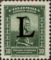 Colombia 1950 Issues for LANSA Airline-Stamps-Colombia-StampPhenom