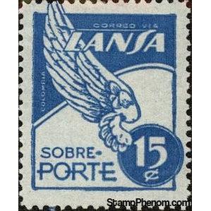 Colombia 1950 Wing-Stamps-Colombia-StampPhenom