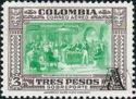 Colombia 1951 Issues for AVIANCA Airline-Stamps-Colombia-StampPhenom