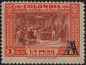 Colombia 1951 Issues for AVIANCA Airline-Stamps-Colombia-StampPhenom