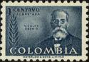 Colombia 1952 Colombian Famous Doctors-Stamps-Colombia-Mint-StampPhenom