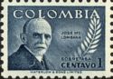 Colombia 1952 Colombian Famous Doctors-Stamps-Colombia-Mint-StampPhenom