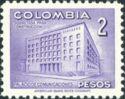 Colombia 1952 Surtax for Construction of Communication Building-Stamps-Colombia-StampPhenom