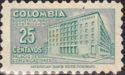 Colombia 1952 Surtax for Construction of Communication Building-Stamps-Colombia-StampPhenom