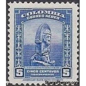 Colombia 1952 Tourism Promotion, Country motifs-Stamps-Colombia-StampPhenom