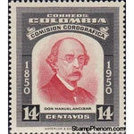 Colombia 1953 Establishment of the Chorographic Commission Centenary-Stamps-Colombia-StampPhenom
