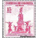 Colombia 1954 Bolivar Monument, Boyaca-Stamps-Colombia-StampPhenom